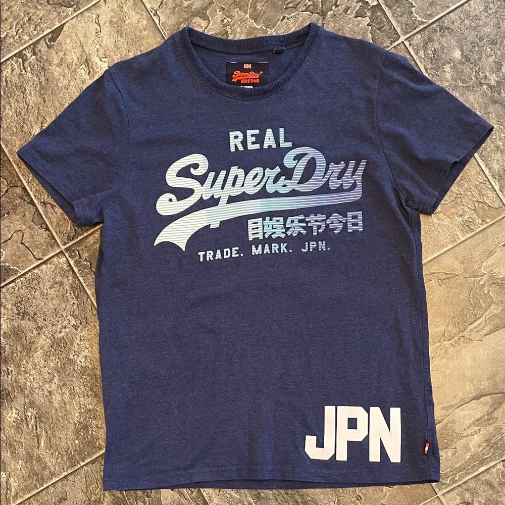 SUPERDRY Men’s XL Graphic Streetwear T-shirt Casual Grunge